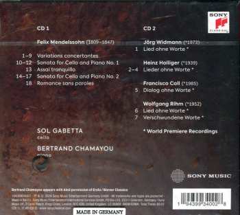 2CD Sol Gabetta: Mendelssohn·Holliger·Rihm·Widmann·Coll
