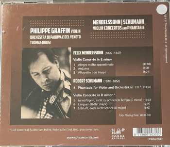 CD Robert Schumann: Violin Concertos And Phantasie