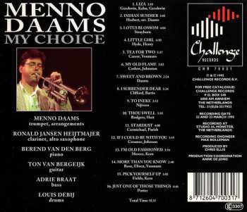 CD Menno Daams: My Choice