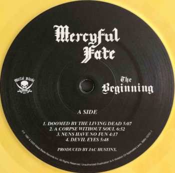 LP Mercyful Fate: The Beginning LTD | NUM | CLR