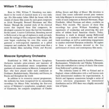 CD William Stromberg: Symphony No. 1 In F Minor, "A Symphony Of San Francisco" / Symphony No. 2 In E Minor, "The Missions Of California"