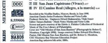 CD William Stromberg: Symphony No. 1 In F Minor, "A Symphony Of San Francisco" / Symphony No. 2 In E Minor, "The Missions Of California"