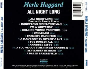 CD Merle Haggard: All Night Long