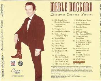 CD Merle Haggard: The Country Music Hall Of Fame Presents - Legendary Country Singers
