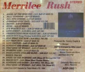 CD Merrilee Rush: Angel Of The Morning LTD
