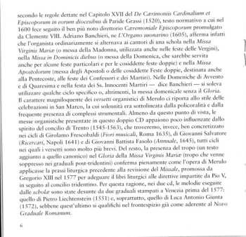 2CD Claudio Merulo: Organ-Alternatim Masses