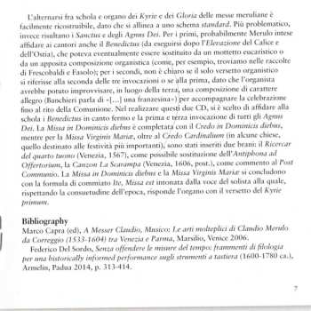 2CD Claudio Merulo: Organ-Alternatim Masses