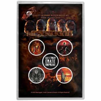 Merch Meshuggah: Set Badges Immutable