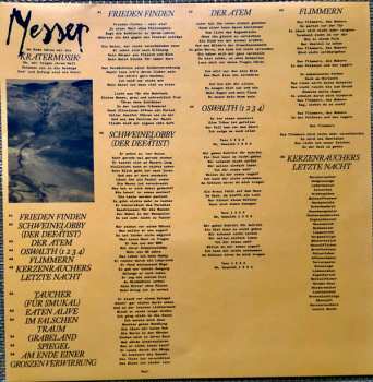 LP Messer: Kratermusik