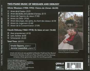 CD Claude Debussy: Two-Piano Music Of Messiaen And Debussy