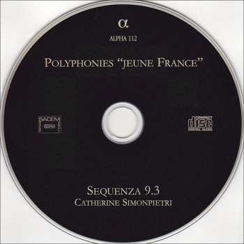 CD Olivier Messiaen: Polyphonies "Jeune France"
