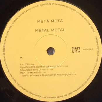 LP/SP Metá Metá: Metal Metal