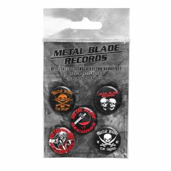 Merch Metal Blade Records: Set Badges Button Badge Set