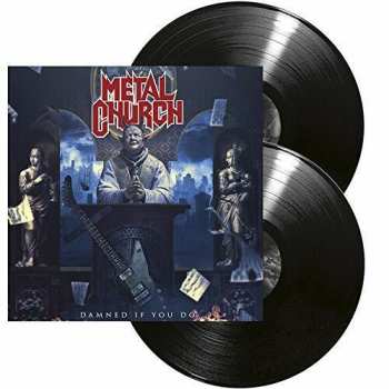 2LP Metal Church: Damned If You Do  LTD