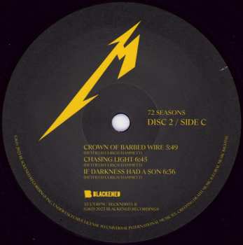2LP Metallica: 72 Seasons LTD