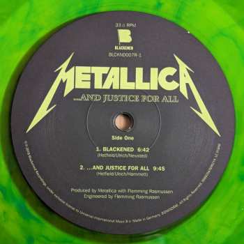 2LP Metallica: … And Justice For All CLR | LTD