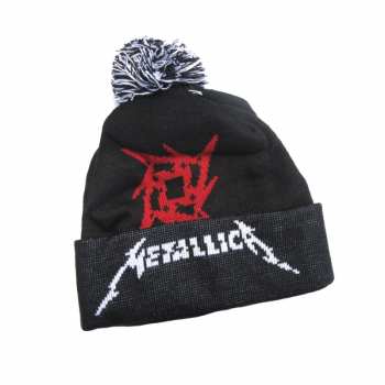 Merch Metallica: Pet Glitch Star Logo Metallica (bobble Hat)