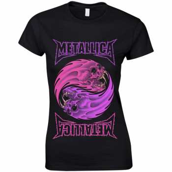 Merch Metallica: Dames T-shirt Yin Yang Purple 