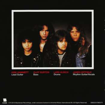 CD Metallica: Kill 'Em All DIGI