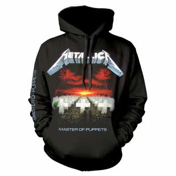 Merch Metallica: Hoodie Met Capuchon Master Of Puppets Tracks