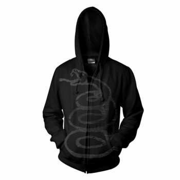 Merch Metallica: Hoodie Met Rits Black Album Burnished