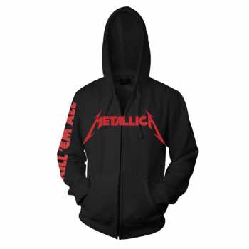 Merch Metallica: Hoodie Met Rits Kill Em All