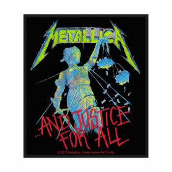 Merch Metallica: Patch And Justice For All
