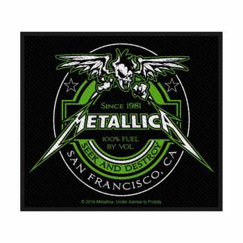 Merch Metallica: Patch Beer Label