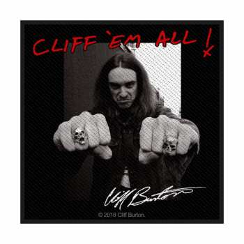 Merch Metallica: Patch Cliff 'em All