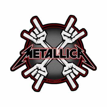Merch Metallica: Patch Metal Horns 