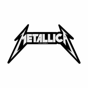 Merch Metallica: Patch Shaped Logo Metallica 