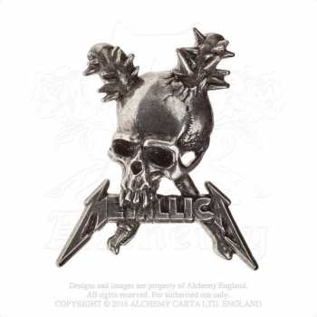 Merch Metallica: Badge Damage Including Skull
