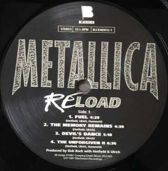2LP Metallica: Reload
