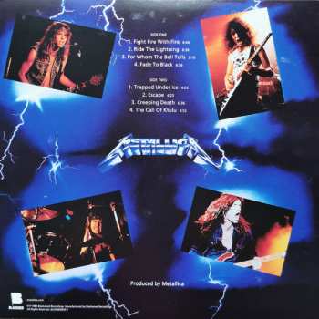 4LP/6CD/DVD/Doos Metallica: Ride The Lightning DLX | LTD | NUM | PIC