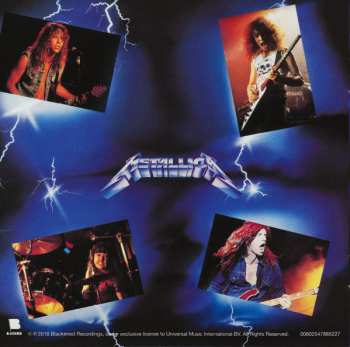 CD Metallica: Ride The Lightning DIGI