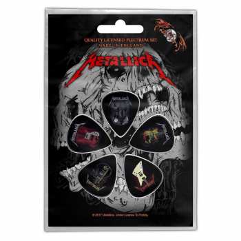 Merch Metallica: Set Plectrums Guitars