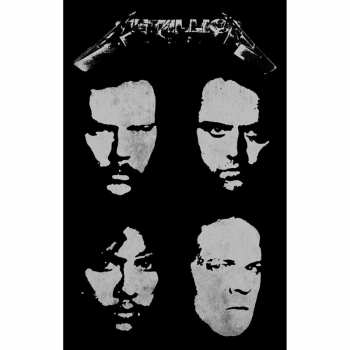 Merch Metallica: Textielposter Black Album