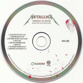 2CD Metallica: Through The Never (Music From The Motion Picture)