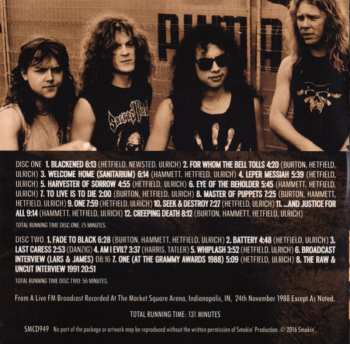 2CD Metallica: Market Square Heroes