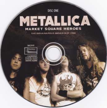 2CD Metallica: Market Square Heroes