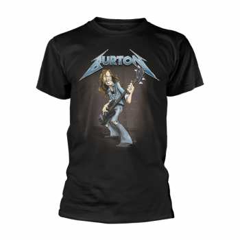 Merch Metallica: T-shirt Cliff Burton Squindo Stack
