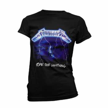 Merch Metallica: Tričko Dámské Ride The Lightning Tracks (black) S