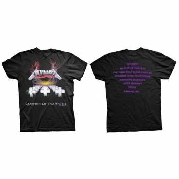 Merch Metallica: Tričko Master Of Puppets Tracks S
