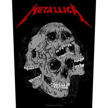 Merch Metallica: Rugpatch Skulls 
