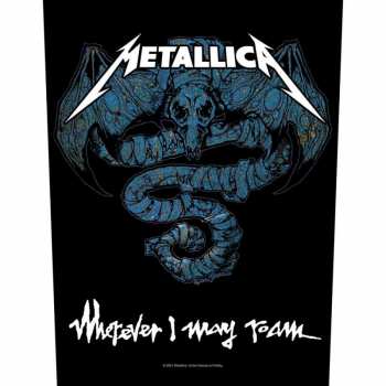 Merch Metallica: Rugpatch Wherever I May Roam