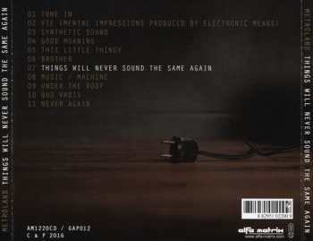 CD Metroland: Things Will Never Sound The Same Again
