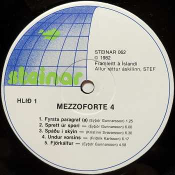 LP Mezzoforte: 4