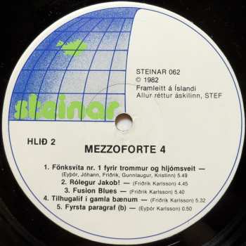 LP Mezzoforte: 4