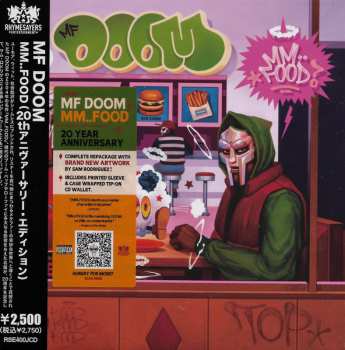 CD MF Doom: MM..Food (20th Anniversary Edition)