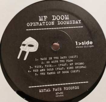2LP MF Doom: Operation: Doomsday